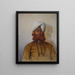 Funktionär muslim - Vasily Vereshchagin — inramlat konstverk på väggen