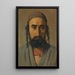 Porträtt av en judisk köpman - Vasily Vereshchagin — inramlat konstverk på väggen