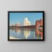 Mausolée du Taj Mahal à Agra - Vasily Vereshchagin — inramlat konstverk på väggen