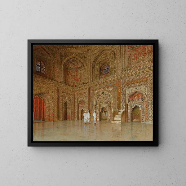 Fatehpur-Sikris huvudmoské - Vasily Vereshchagin — inramlat konstverk på väggen