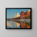 Le Taj Mahal au crépuscule - Vasily Vereshchagin — inramlat konstverk på väggen