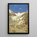 Le glacier sur le chemin du Cachemire au Ladakh Étude - Vasily Vereshchagin — inramlat konstverk på väggen
