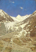 Le glacier sur le chemin du Cachemire au Ladakh Étude - Vasily Vereshchagin — vy av konstverket