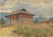 huvudtemplet i Tassiding-klostret, Sikkim - Vasily Vereshchagin — vy av konstverket