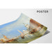 Reproduktion av målningen Venise - La Dogana et San Giorgio Maggiore- Joseph Mallord William Turner