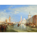 Reproduktion av målningen Venise - La Dogana et San Giorgio Maggiore- Joseph Mallord William Turner