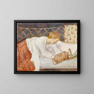 Venny SoldanBrofeldt - Waking Boy and Present.webp