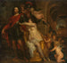 Vénus armant un guerrier, peut-être Johan Maurits Comte de Nassau-Siegen à la forge de Vulcain - Thomas Willeboirts Bosschaert — vy av konstverket