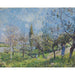 Reproduktion av målningen Verger au printemps - Alfred Sisley