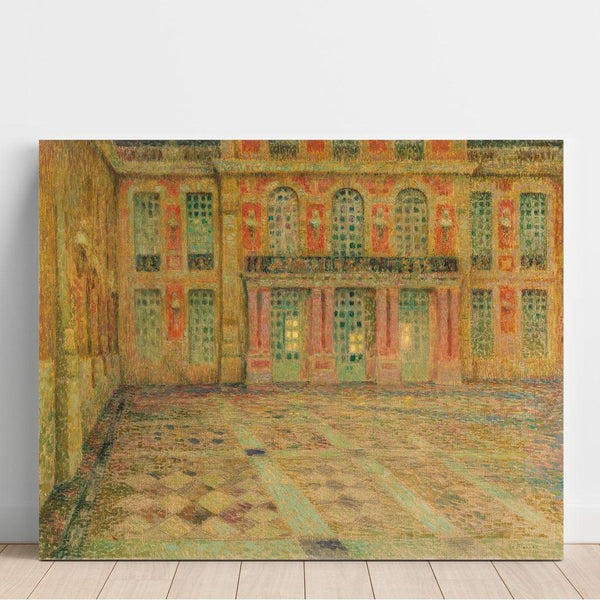 Versailles; Cour d'Honneur - Henri Le Sidaner | Reproduction Tableau Décoration murale affiche copie