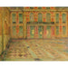 Reproduktion av målningen Versailles; Cour d'Honneur - Henri Le Sidaner
