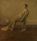 Grön och guld - Thomas Dewing — vy av konstverket