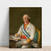 Reproduktion av målningen Vicente María de Vera de Aragón, hertig av La Roca - Francisco de Goya