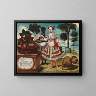 Vicente Albn - Noble Woman with Her Black Slave.webp