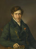 porträtt av Don Francisco de Paula de Bourbon, infante av Spanien - Vicente López Portaña — vy av konstverket