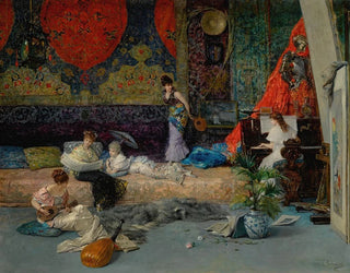 Vicente Palmaroli y Gonzlez - In The Studio.webp