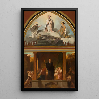 VictorLouis Mottez - Les courses apostoliques de saint Franois de Sales Lapothose de saint Franois de Sales.webp