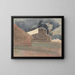byggnader i Galveston, Texas - Victor Alfred Lundy — inramlat konstverk på väggen