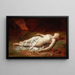 Psyche - Victor Casimir Zier — inramlat konstverk på väggen