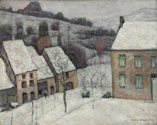 Victor Charreton - Murol in the Snow.webp