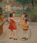 Glaces du jour - Victor Gabriel Gilbert — vy av konstverket