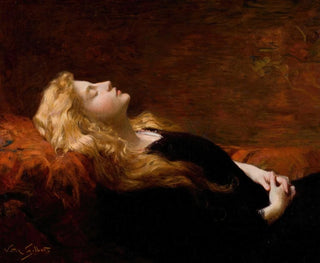 Le Repos - Victor Gabriel Gilbert — vy av konstverket