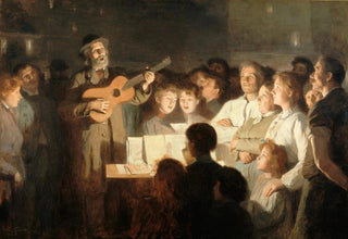 Victor Gabriel Gilbert - Le marchand de chansons.webp