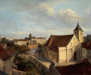 Victor Ren Garson - Lancienne glise de Belleville.webp