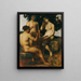 Composition figurative - Victor zur Helle — inramlat konstverk på väggen