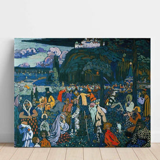 Vie Colorée - Wassily Kandinsky | Reproduction Tableau Décoration murale affiche copie