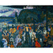 Reproduktion av målningen Livfull Färg - Wassily Kandinsky