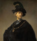 Gammal man med en guldkedja - Rembrandt van Rijn — vy av konstverket