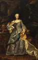 Marie-Thérèse som kung av Ungern - Wiener målare — vy av konstverket