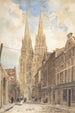 Vy av Bayeux – Thomas Shotter Boys (1832) — vy av konstverket