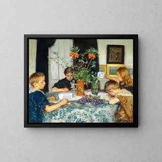 Viggo Johansen - Brn der male Foraarsblomster.webp