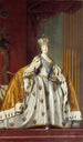 Katarina II av Ryssland i kröningsdräkt - Vigilius Eriksen — vy av konstverket