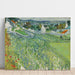 Reproduktion av målningen Vingårdar i Auvers - Vincent van Gogh
