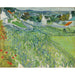 Reproduktion av målningen Vingårdar i Auvers - Vincent van Gogh