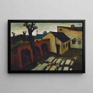 Viktor Planckh - Gasthaus in der Vorstadt.webp