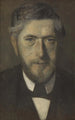 Jens Ferdinand Willumsen, studie för fem porträtt - Vilhelm Hammershøi — vy av konstverket