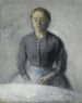 Portrait of Ida - Vilhelm Hammershøi — vy av konstverket