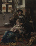 Christian II och Dyveke - Vilhelm Rosenstand — vy av konstverket