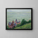 Reproduktion av målningen Villas à Trouville - Gustave Caillebotte