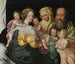 La Vierge à l'Enfant avec sainte Élisabeth et d'autres membres de la Sainte Famille - Vincent Sellaer — vy av konstverket