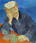 Dr. Paul Gachet - Vincent van Gogh — vy av konstverket
