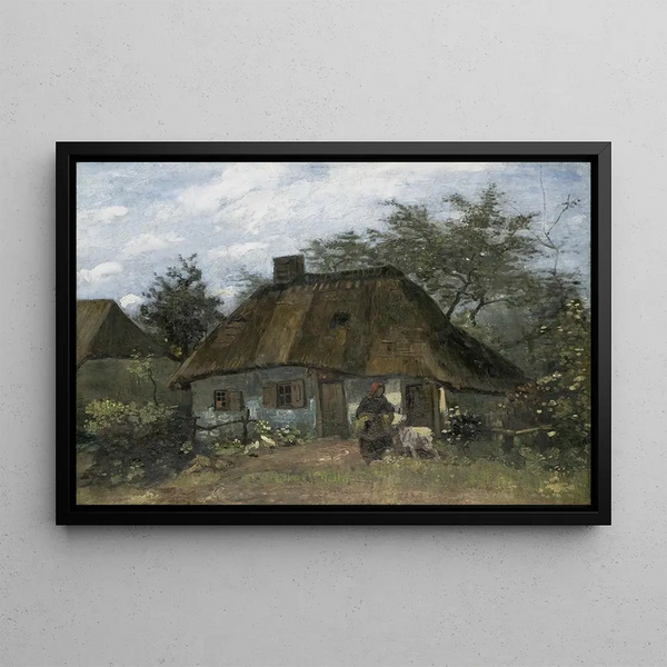 Vincent van Gogh - Farmhouse in Nuenen.webp