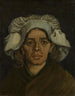 Tête de femme 3 - Vincent van Gogh — vy av konstverket