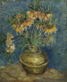 Fritillaries imperiales i en kopparvas - Vincent van Gogh — vy av konstverket