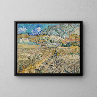 Vincent van Gogh - Landscape at SaintRmy Enclosed Field with Peasant.webp