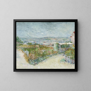 Vincent van Gogh - Montmartre behind the Moulin de la Galette.webp